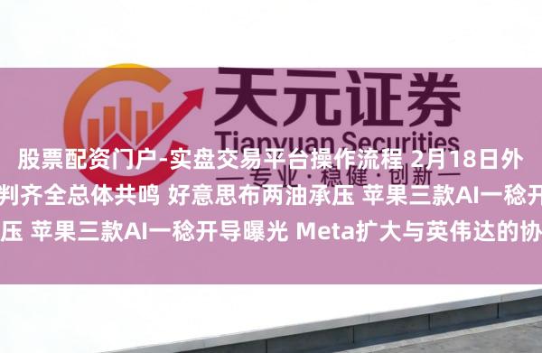 股票配资门户-实盘交易平台操作流程 2月18日外盘头条：好意思伊核谈判齐全总体共鸣 好意思布两油承压 苹果三款AI一稔开导曝光 Meta扩大与英伟达的协作